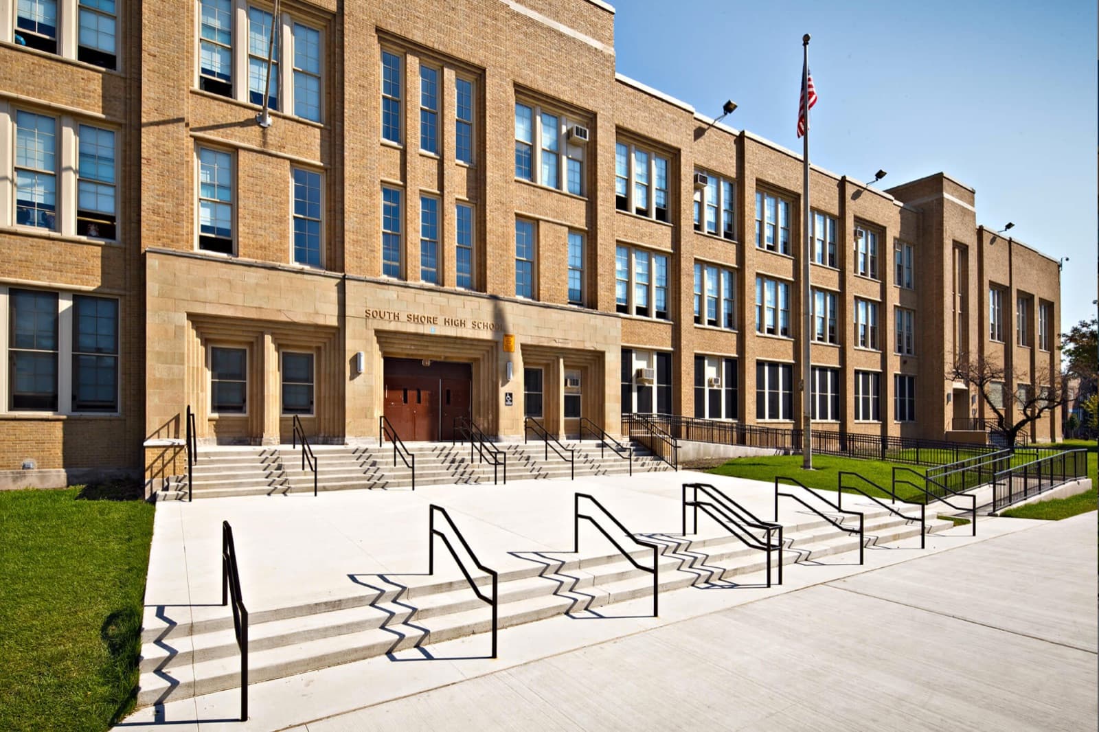 South Shore High School, Samuel Sparks's alma mater